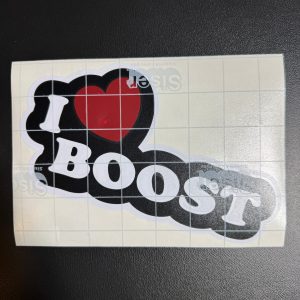 I Heart Boost Decal
